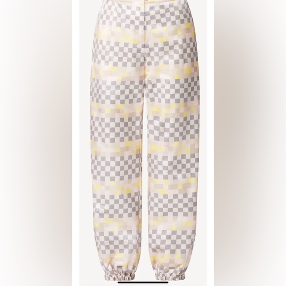 LOUIS VUITTON WOMEN’s PIXEL DAMIER JOGGING PANTS. SIZE LV 34 / authentic - Picture 10 of 11